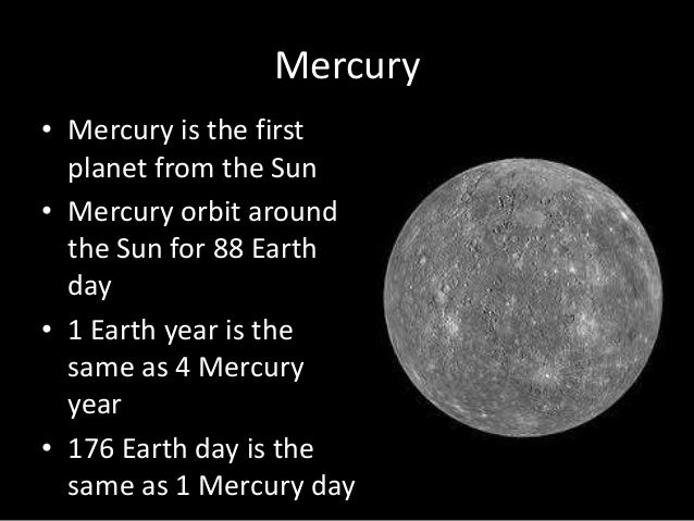 Essay about mercury planet