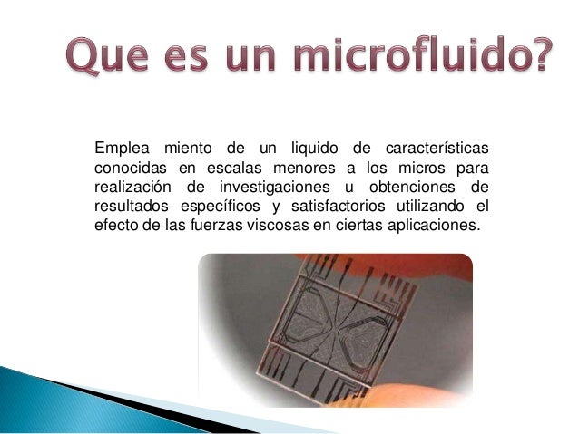 Microfluidos