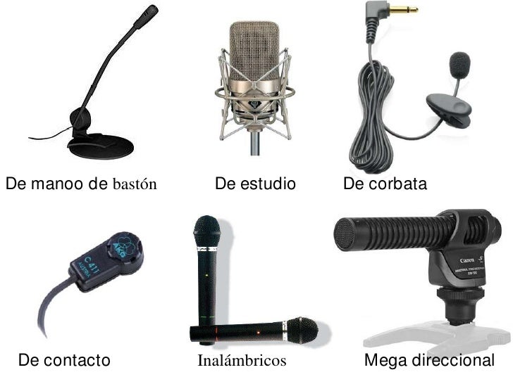 Resultado de imagen para TIPOS DE TECNOLOGIA MICROFONOS PARA PC