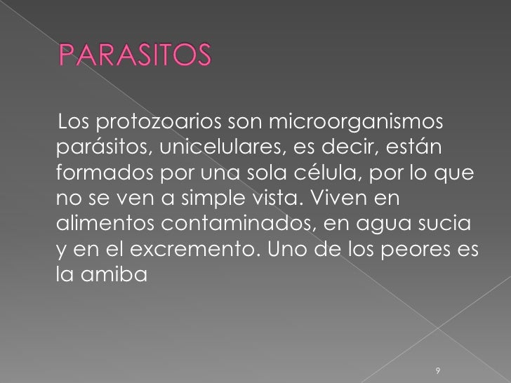 Los análisis a los parásitos por los números