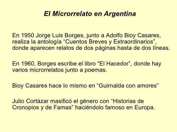 Microrrelatos