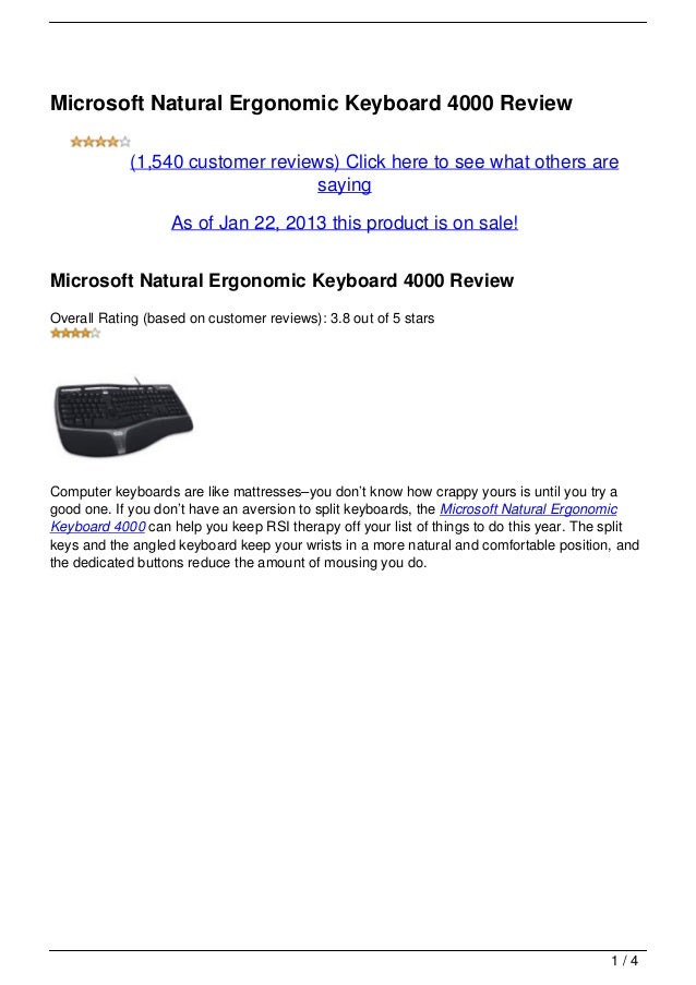 Can You Install A Microsoft Natural Ergonomic Keyboard Can You Install A Microsoft Natural Ergonomic Keyboard