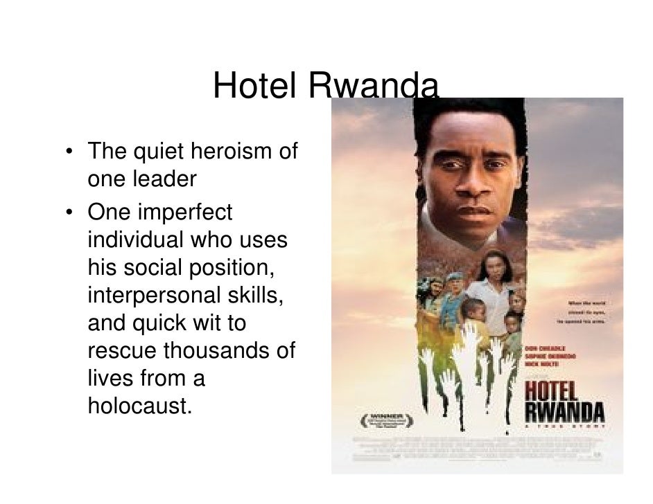 Hotel Rwanda Review Essay
