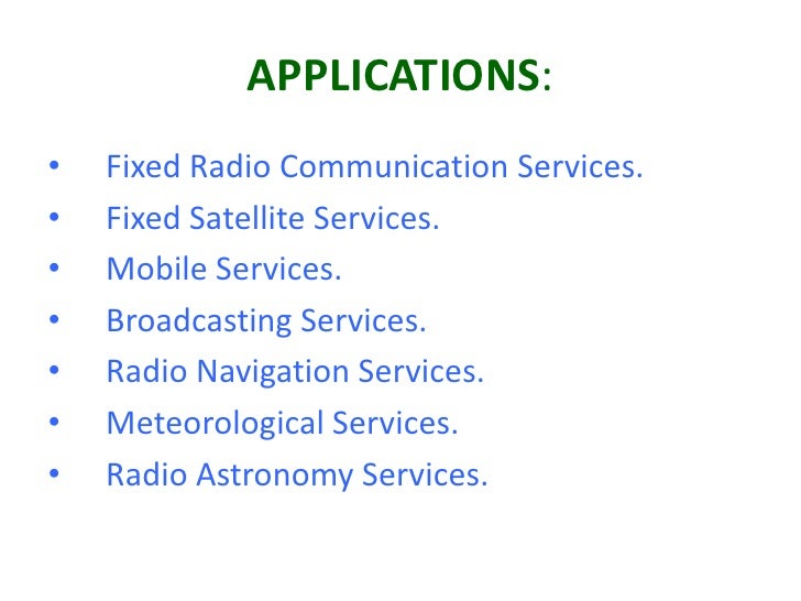 Microwave & satellites