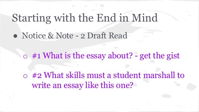 Study Skills | Drafting essays