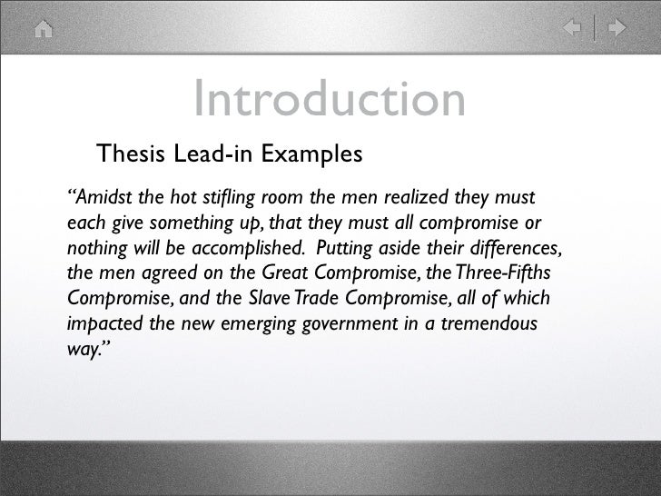 introduction on thesis You should look for a quality thesis introduction example to state the main idea of your essay properly, or you can contact our professional authors. introduction on thesis You should look for a quality thesis introduction example to state the main idea of your essay properly, or you can contact our professional authors.