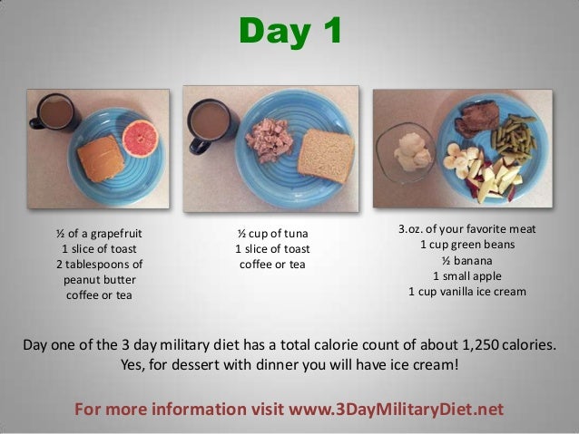 3 Day Military Diet Vegetarian