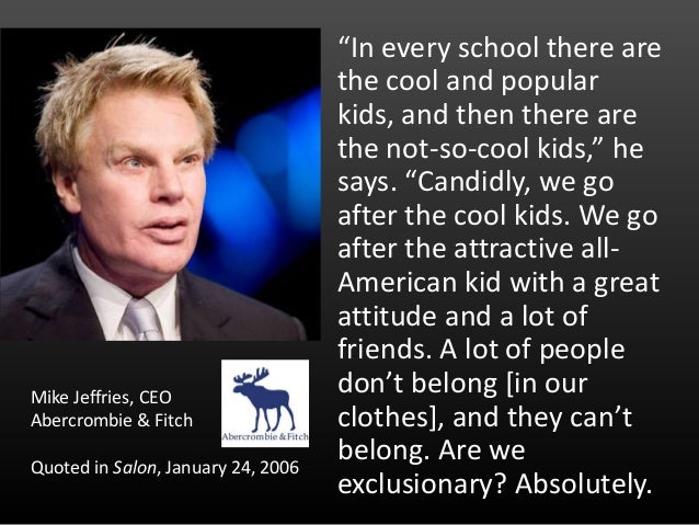 abercrombie ceo quote