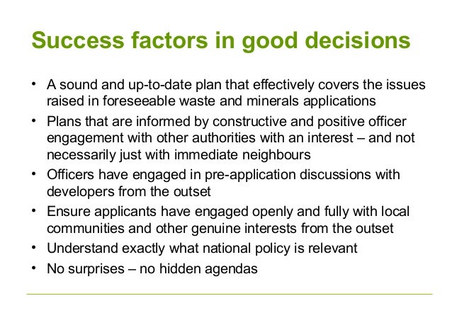 statement minerals policy