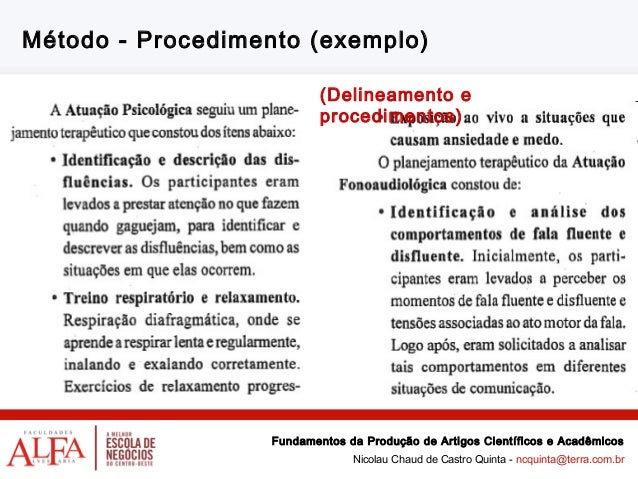 Exemplos de artigos cientificos