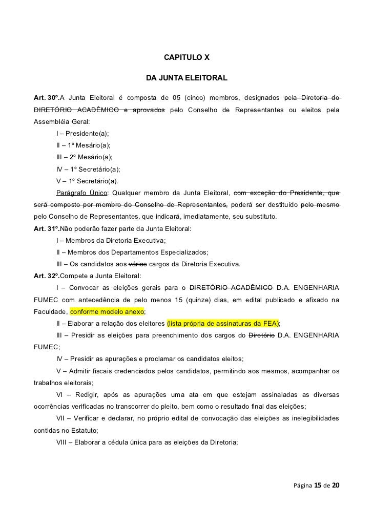Minuta de relatorio