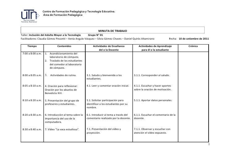 FORMATOS MINUTA formatos minuta: