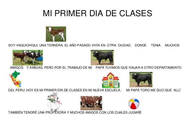 PRIMER DIA DE CLASES