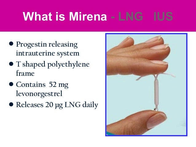 Levonorgestrel Intrauterine System (Lng-Ius) Side Effects