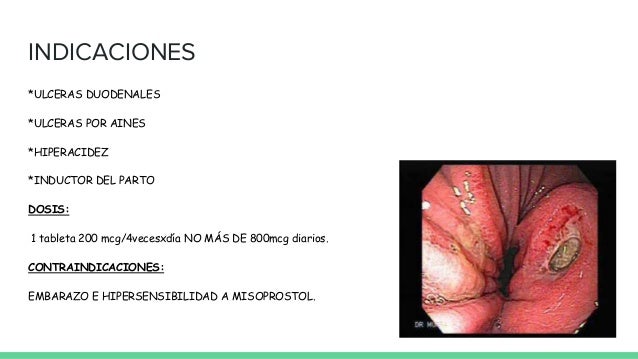 Cytotec misoprostol): side effects, interactions, warning 