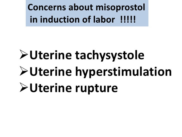 oral misoprostol hysteroscopy