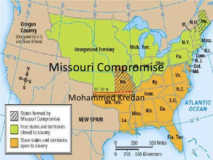 Dbq the Success of the Missouri Compromise
