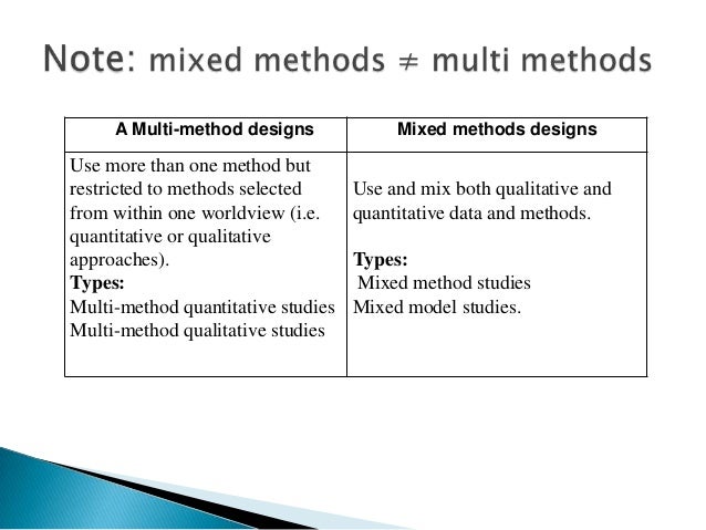 The application of mixed methods in organisational research a literature review