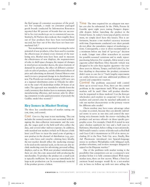 Research design types exploratory descriptive causal