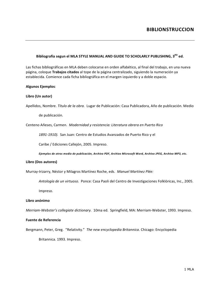 bibliografia anotada segun apa bibliografia anotada segun apa