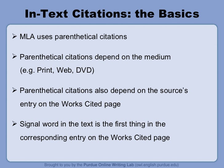 Parenthetical citation in an essay   ibccmexico.com