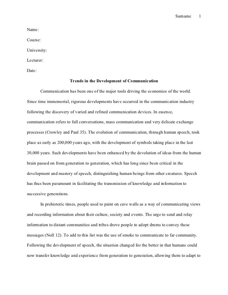 Thesis statement research paper autism