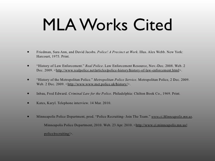 Source worksheet for works cited page