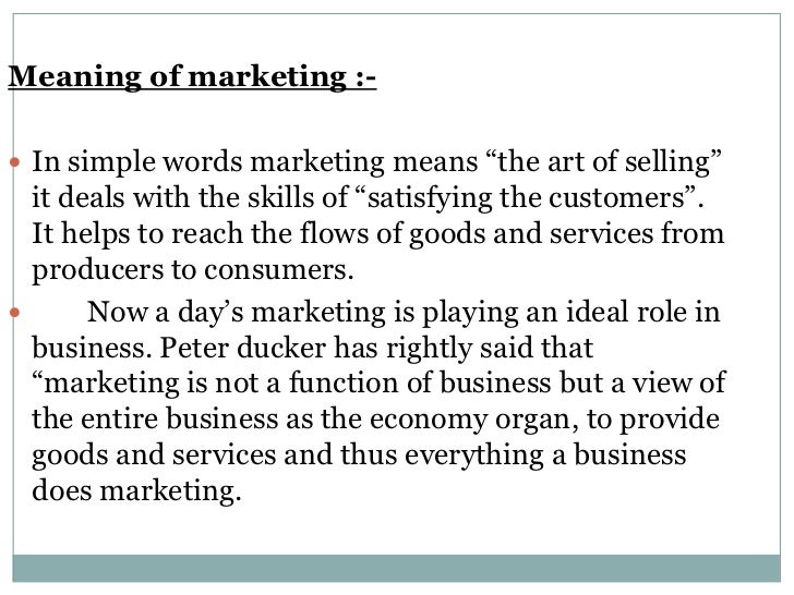 the definition marketing management Definition of marketing: the management process through which goods and services move from concept to the customer it includes the coordination of four elements called the 4 p's of marketing: (1. the definition marketing management Definition of marketing: the management process through which goods and services move from concept to the customer it includes the coordination of four elements called the 4 p's of marketing: (1.