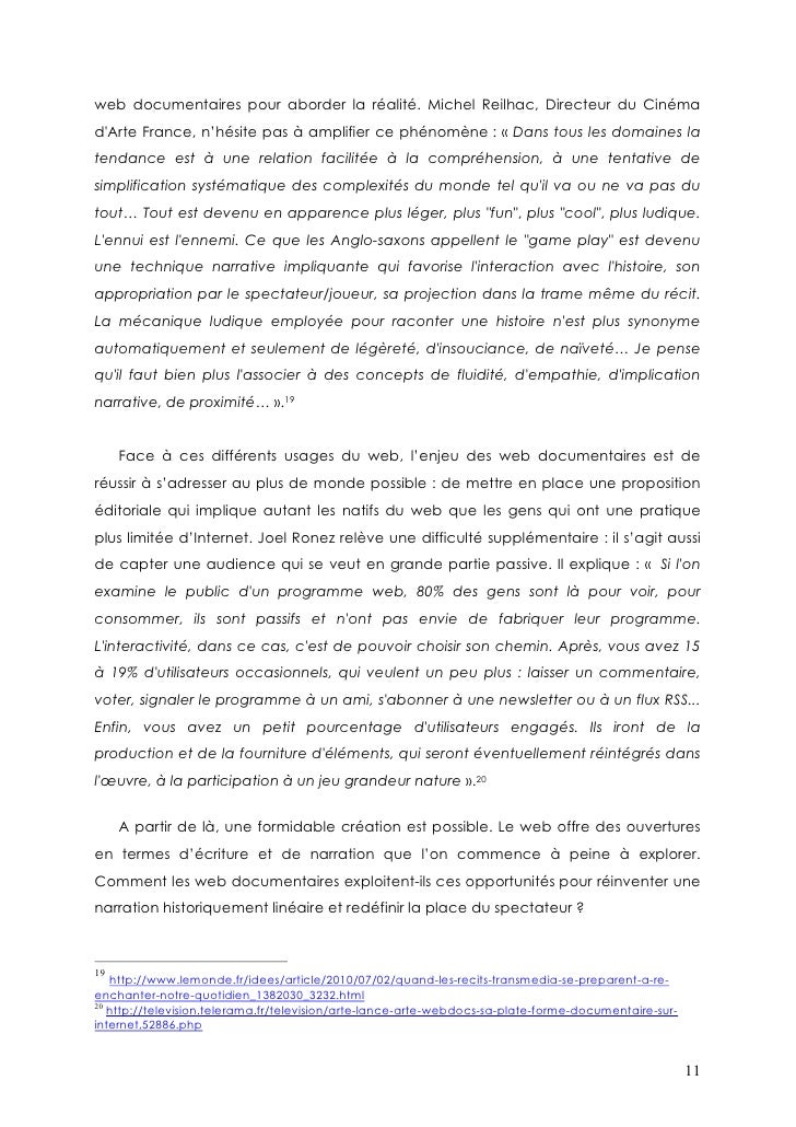 exemple de web documentaire