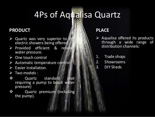 aqualisa quartz simply better shower case study Introductionaqualisa quartz: 'simply a better shower' - a significantly innovative product developed by aqualisa, in terms of both cost and quality, has been facing. aqualisa quartz simply better shower case study Introductionaqualisa quartz: 'simply a better shower' - a significantly innovative product developed by aqualisa, in terms of both cost and quality, has been facing.