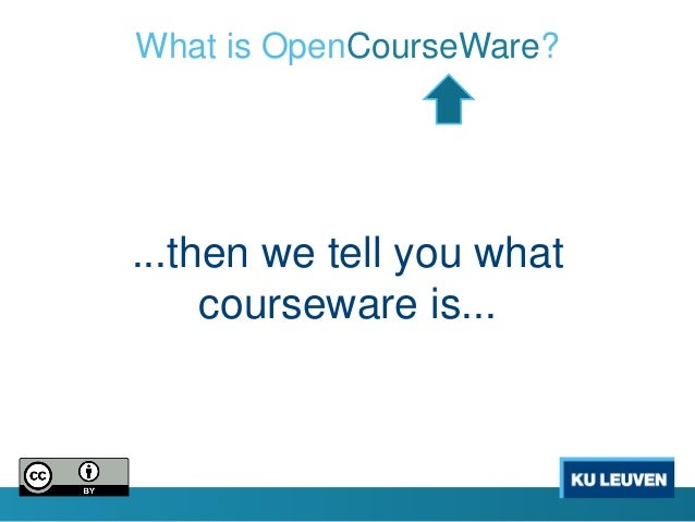 Open courseware
