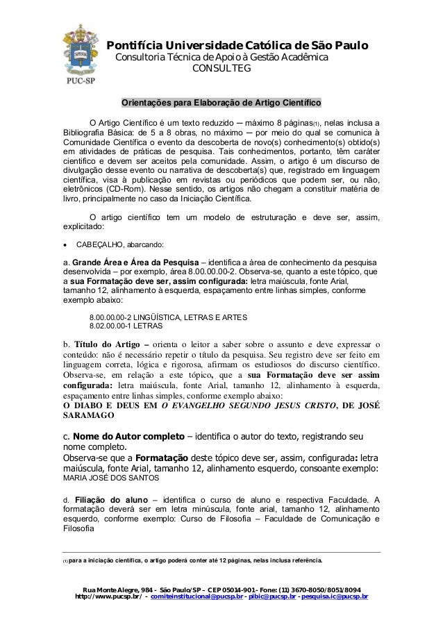 Artigo academico modelo