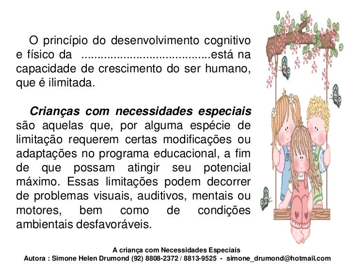 Relatorio de alunos com necessidades especiais