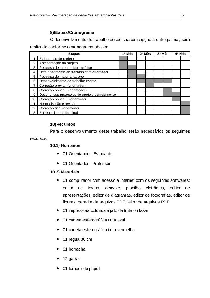 Pre projeto monografia pronto
