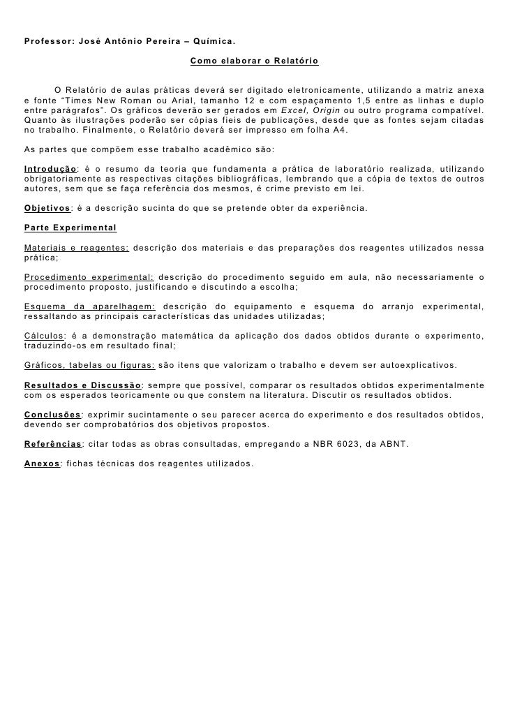 Modelos de relatorio tecnico