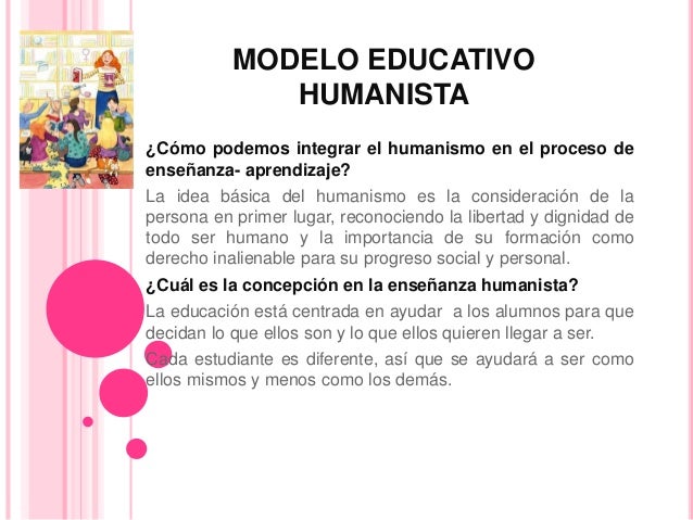 Modelo educativo humanista