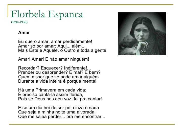 Florbela Espanca modernismo Florbela Espanca modernismo