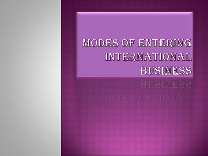 globalstrategy and multinationals entry mode choice This paper makes a case directed towards establishing the importance of global strategic considerations in choosing multinationals' entry mode. globalstrategy and multinationals entry mode choice This paper makes a case directed towards establishing the importance of global strategic considerations in choosing multinationals' entry mode.