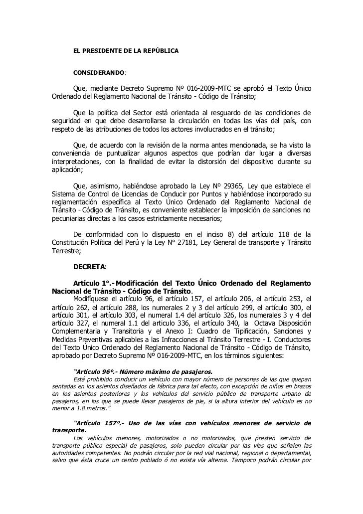 F DE LA LEY NACIONAL DE TRANSITO f de la ley nacional de transito: