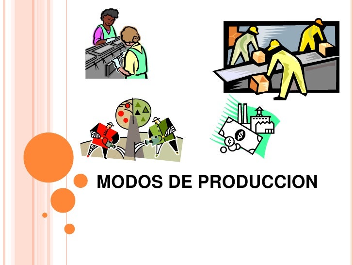 Modos de produccion