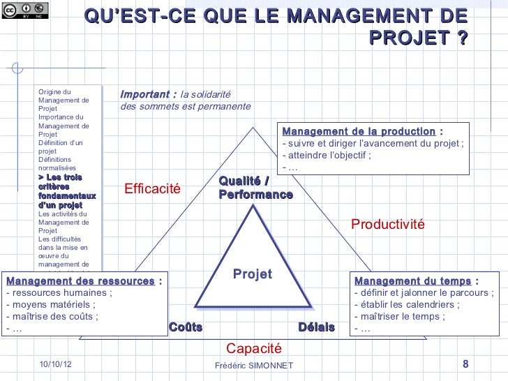 Définition du Management de Projet