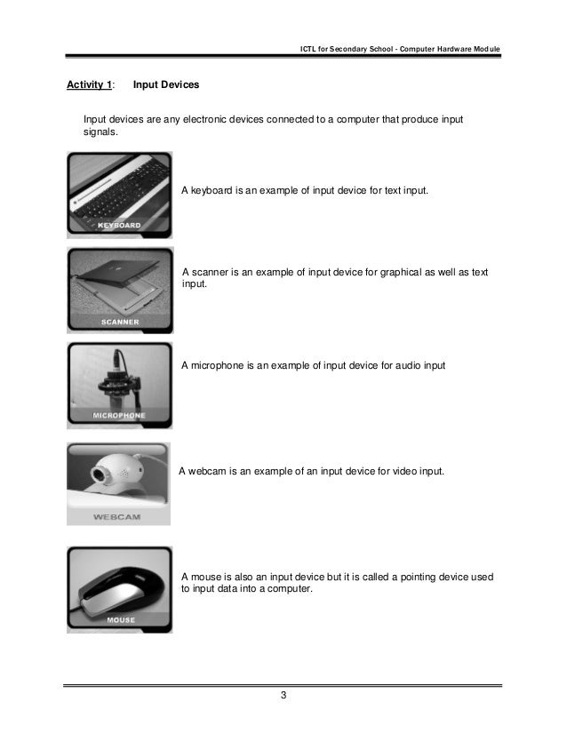 Module 5 input 20 output 20 storage 20 devices