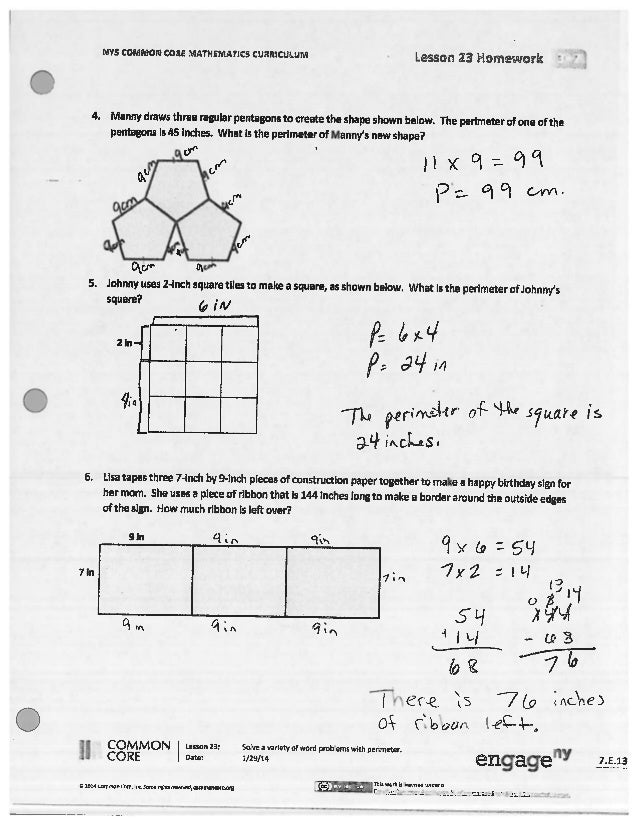 Lesson 3 homework answer key image