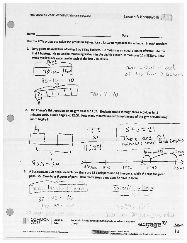 Eureka Math Grade 4 Module 3 Answers nys common core mathematics curriculum answers grade 5