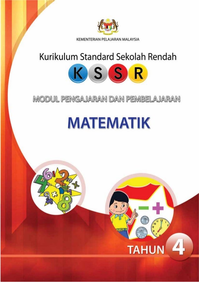 MODUL PDP MATEMATIK TAHUN 4 KSSR