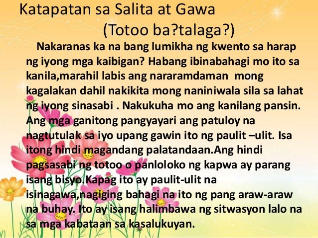 Modyul 12katapatansasalitaatsagawa