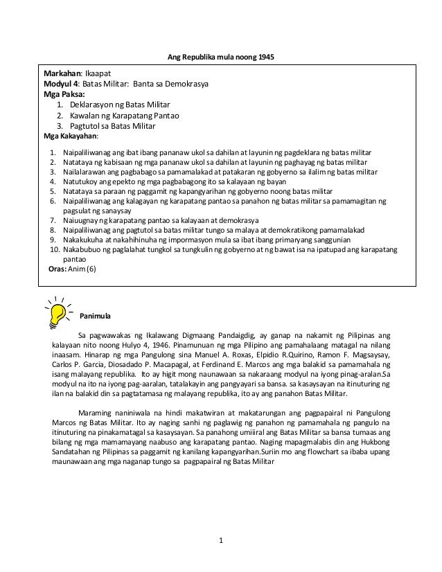 araling panlipunan grade 7 module download