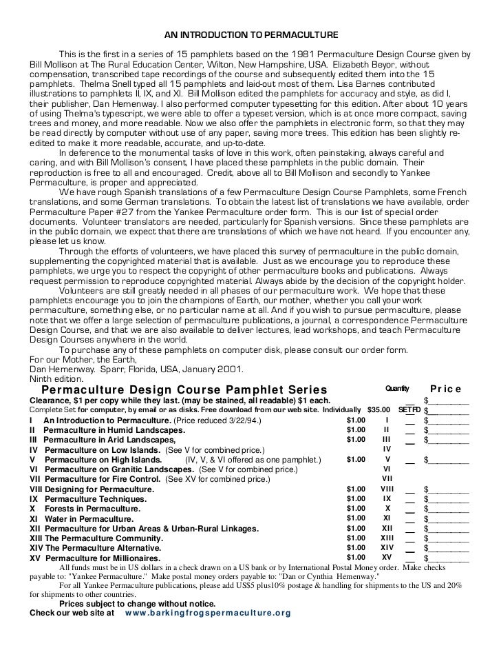 Permaculture Design Course New Hampshire Permaculture Design Course New Hampshire