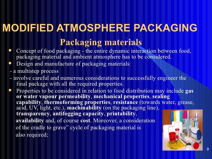 MODIFIED ATMOSPHERE AND INTELLIGENT PACKAGING OF FOOD