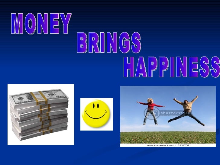 Money happiness essay